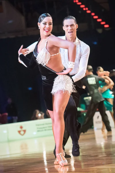 Elblag, Polonia - 15 de octubre de 2017 - Baltic Cup Dance Competition. Torneo internacional de danza en Elblag — Foto de Stock