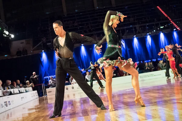 Elblag, Polonia - 15 de octubre de 2017 - Baltic Cup Dance Competition. Torneo internacional de danza en Elblag —  Fotos de Stock