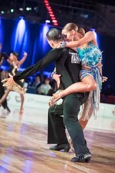 Elblag, Poland - October 15, 2017 - Baltic Cup Dance Competition. International dance tournament in Elblag — Stock Photo, Image