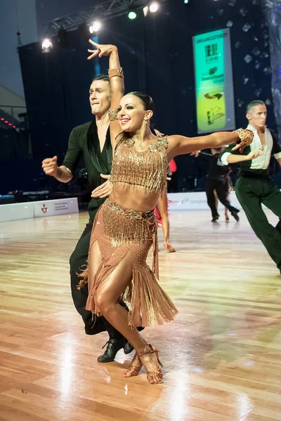 Elblag, Poland - October 15, 2017 - Baltic Cup Dance Competition. International dance tournament in Elblag — Stock Photo, Image