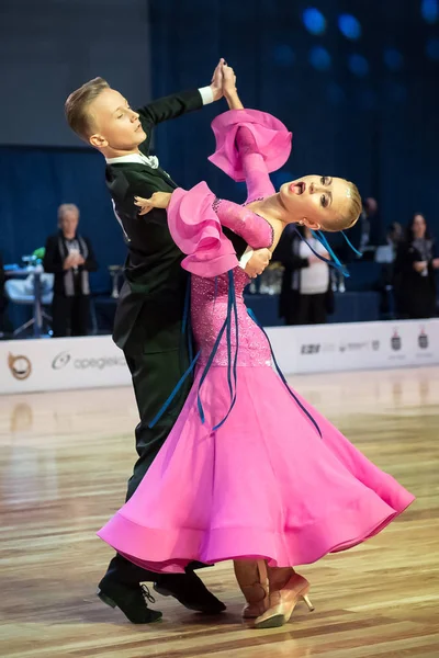 Elblag, Polônia - 15 de outubro de 2017 - Baltic Cup Dance Competition. Torneio de dança internacional em Elblag — Fotografia de Stock