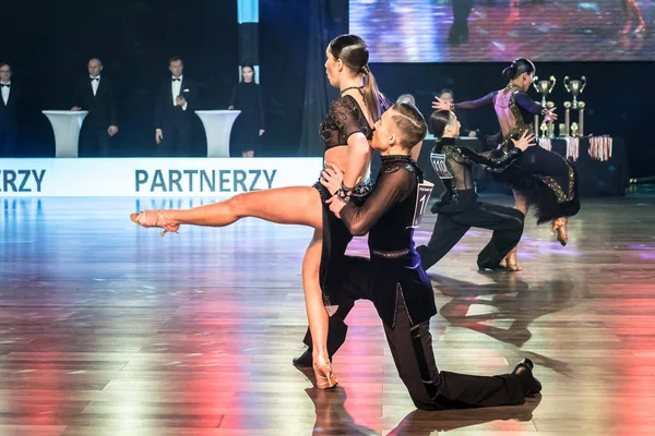 Krakow Poland December 2017 Wieczysty Cup Dance Competition National Ballroom — Stock Photo, Image