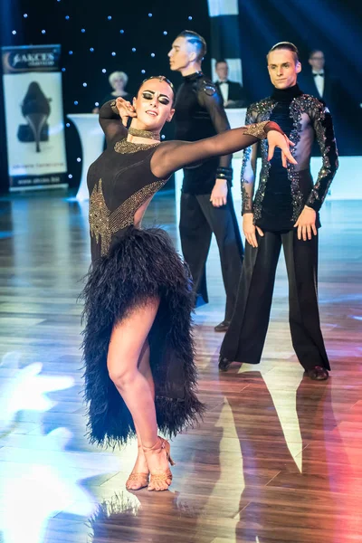 Krakow Poland December 2017 Wieczysty Cup Dance Competition National Ballroom — Stock Photo, Image