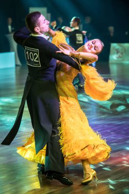 Standart dans dans dansçılar