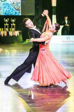 Standart dans dans dansçılar