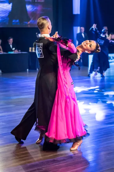 Krakow Poland December 2017 Wieczysty Cup Dance Competition National Ballroom — Stock Photo, Image