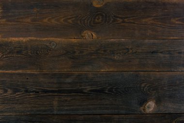 Grunge arka plan eski kahverengi ahşap tahta. Yatay şeritler