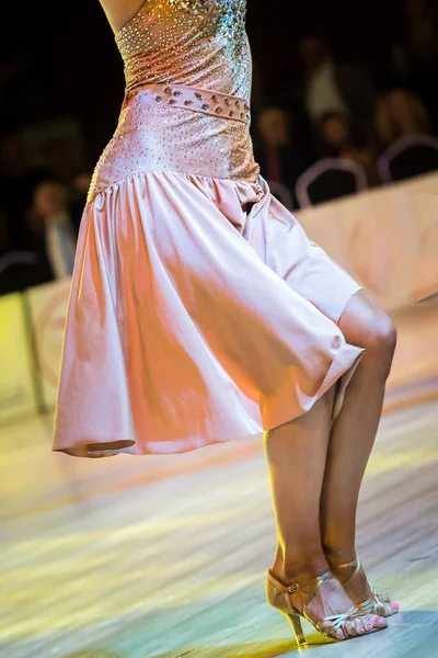 Meisje Dansen Latin Dans — Stockfoto