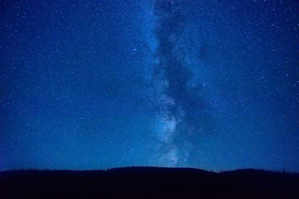 Noche cielo azul oscuro — Foto de Stock
