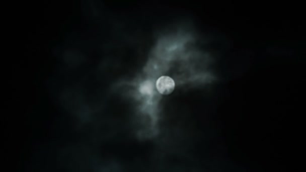 Vue de nuit sur la lune  