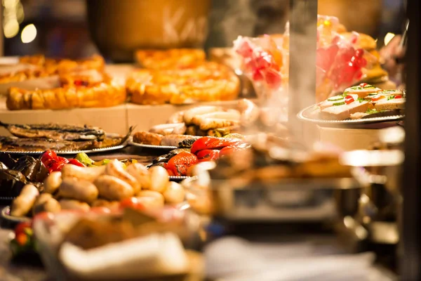 Comida calle festiva — Foto de Stock