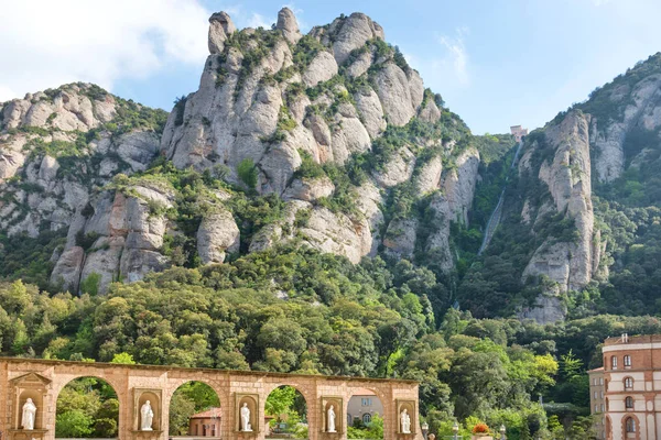 Monastero di Montserrat a Barcellona, Spagna — Foto Stock