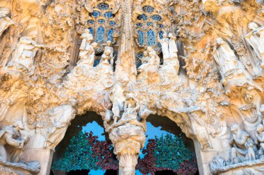 Entrance in Sagrada de Familia