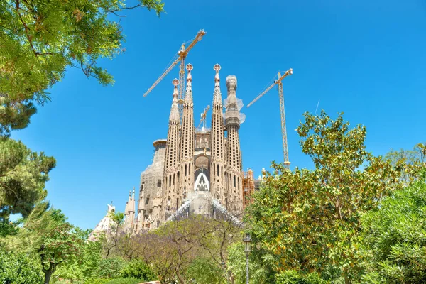 Sagrada Familia în Barcelona — Fotografie, imagine de stoc