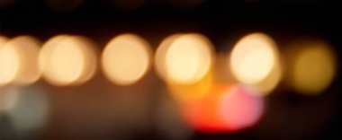 Tatil bokeh ışıklar