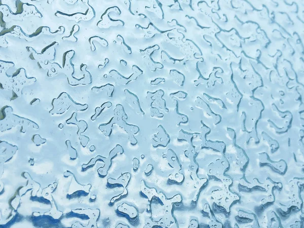 Gefrorenes Regenwasser Tropfen Textur — Stockfoto