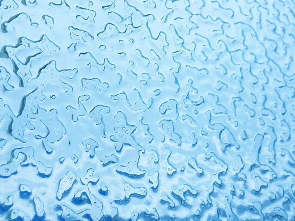 Tekstura krople wody zamrożone deszcz — Zdjęcie stockowe