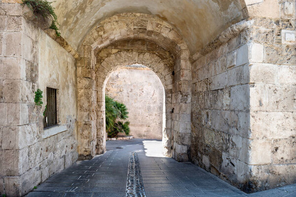 Old stone passage