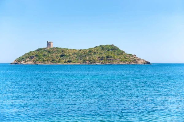 Gemütliche grüne tropische Insel — Stockfoto