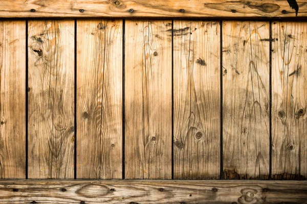 Dark old wood fence — Stock Photo, Image