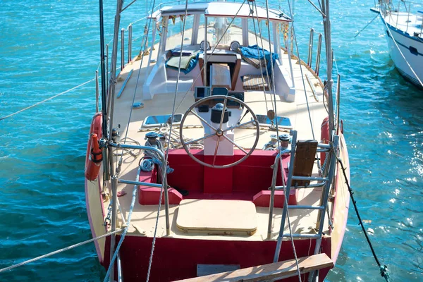 Volant na jachtě — Stock fotografie