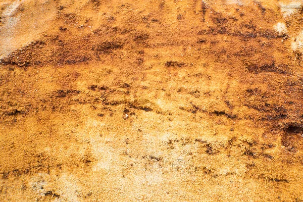 Natürliche Textur aus gelbem Sand — Stockfoto