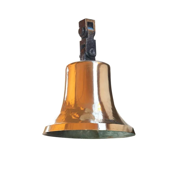 Ships bell from brass — Stock Photo, Image