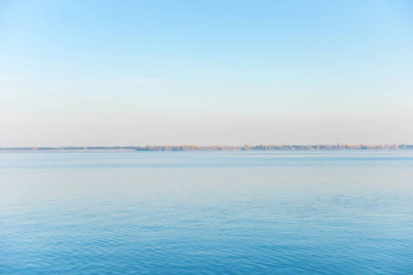 Calm Landscape Sea Water Coast Horizon — Stock Photo, Image