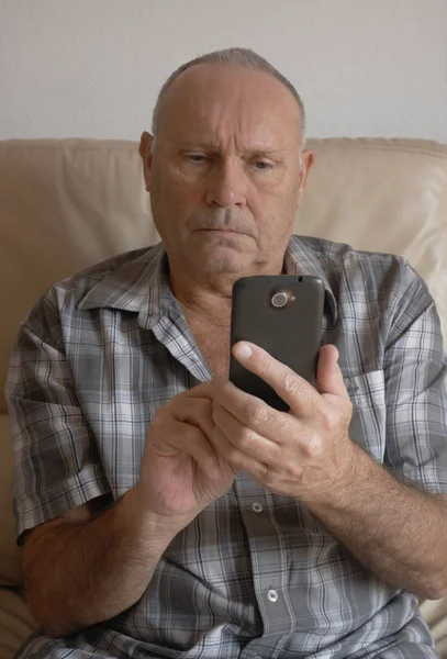 Man with Smart Phone — Stock Photo, Image
