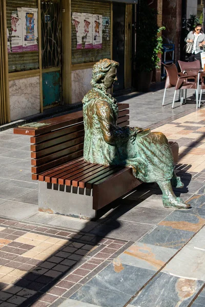 Cartagena strade e turisti — Foto Stock