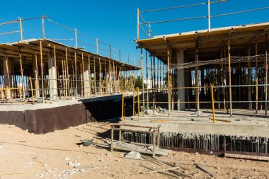 İspanya 'da inşaat sahası