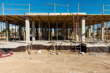 İspanya 'da inşaat sahası