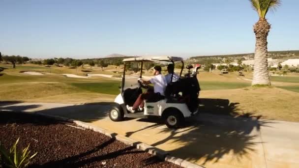 Vistabella Golf club i Spanien — Stockvideo