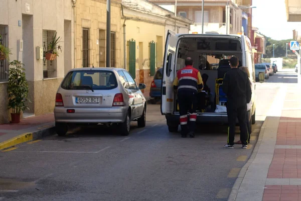 Ambulance à l'hôpital — Photo