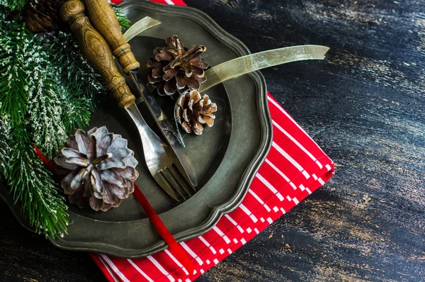 Tijd kerstversiering — Stockfoto