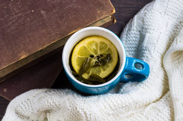 Kryddat te i kall tid — Stockfoto