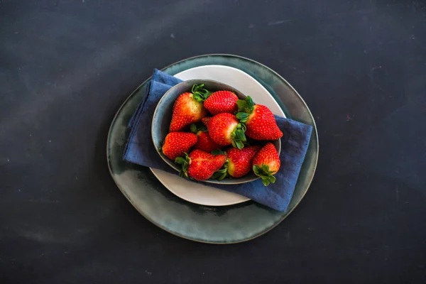 Organic fruit dessert — Stock Photo, Image