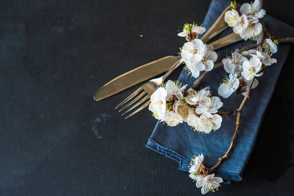 Frühlingskonzept mit Pfirsichblüte — Stockfoto