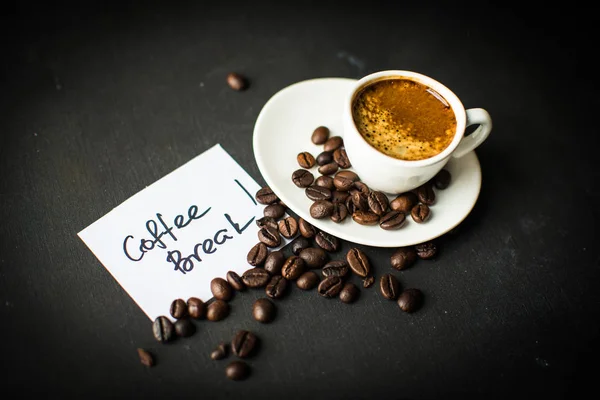 Rustykalne kawę — Zdjęcie stockowe