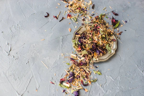 Concepto de té floral orgánico — Foto de Stock