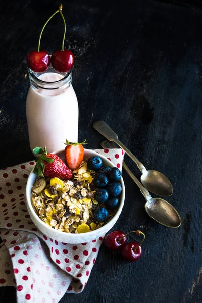 Healthy breakfast concept — Stock Photo, Image