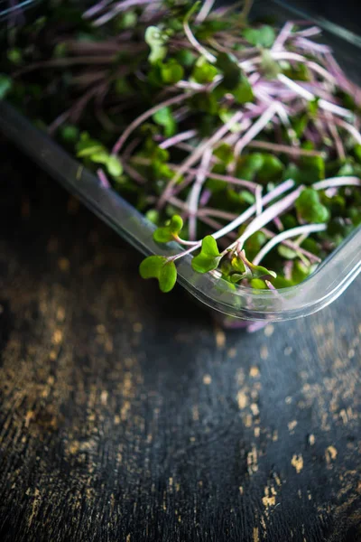 Biologisch voedselconcept — Stockfoto