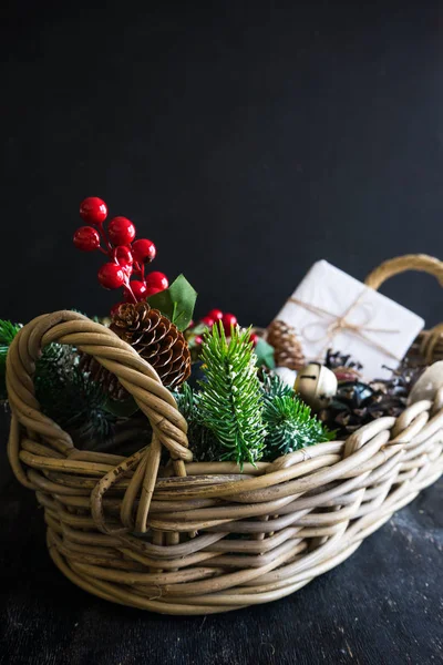 Conceito de tempo de Natal — Fotografia de Stock