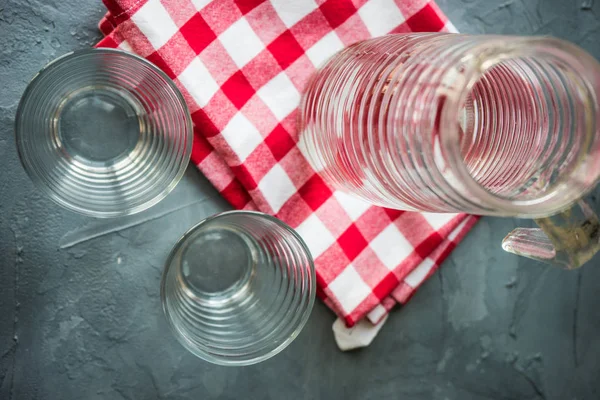 Glass of water as a heanthy drinking concept — Stock Photo, Image