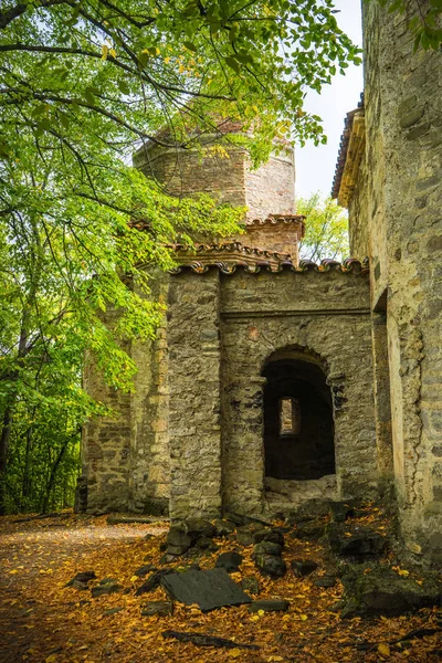 Höstigt landskap av Kakheti regionen — Stockfoto