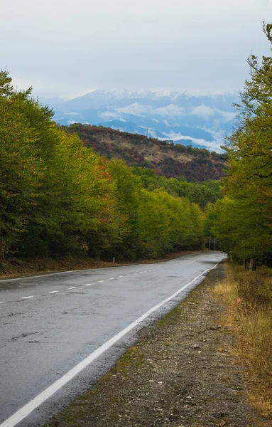 Paysage automnal de la région de Kakheti — Photo