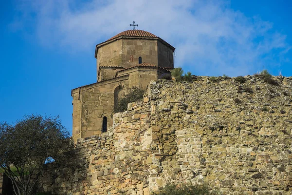 Знаменитий монастир Jvari — стокове фото
