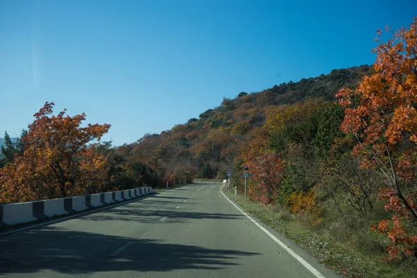 Paysage automnal de la région de Kartli — Photo