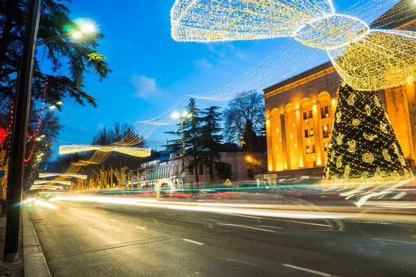 New Year in Tbilisi, Georgia — Stock Photo, Image