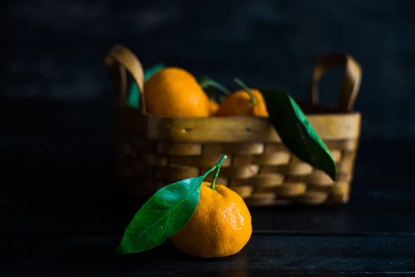 成熟的有机柑橘 — 图库照片